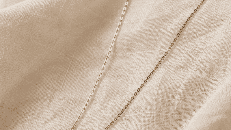 does gold plated jewelry tarnish — gold plated necklace showing wear and dullness